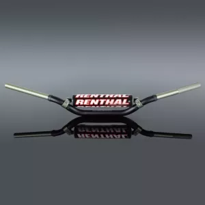 RENTHAL KORMÁNY 1,1/8 COLL (28,6MM) MX TWINWALL 997 FEKETE CR/CRF 04-13 KX/KXF 06-13 PÁRNÁZOTT FEKETE SZÍN SZIVACCAL