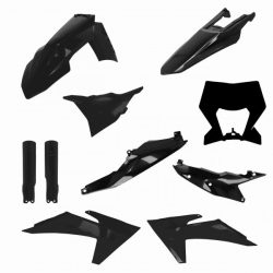   Acerbis komplett full idomszett EXC 250/300 TBI 2024 - fekete