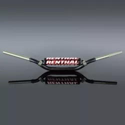   RENTHAL KORMÁNY 1,1/8 COLL (28,6MM) MX TWINWALL 998 FEKETE REED / WINDHAM PÁRNÁZOTT FEKETE SZÍN SZIVACCAL