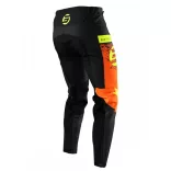 Shot Racing 2022 Devo Kid Roll gyerek cross nadrág , fekete-narancs , YXS