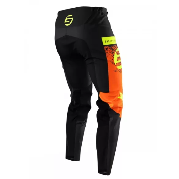 Shot Racing 2022 Devo Kid Roll gyerek cross nadrág , fekete-narancs , YM