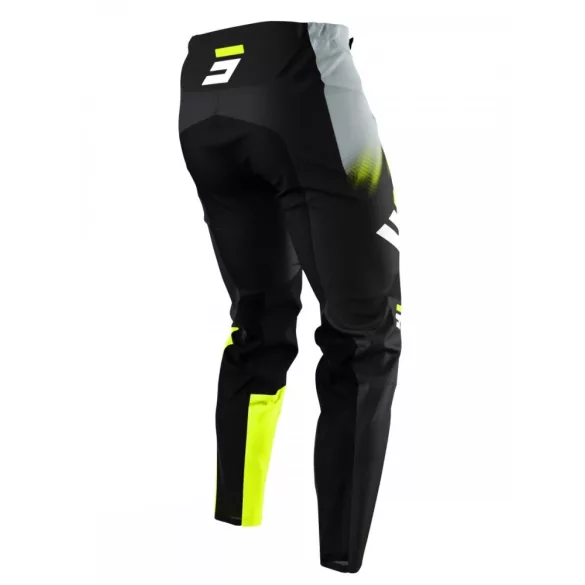 Shot Racing 2022 Devo Kid Roll gyerek cross nadrág , fekete-szürke-sárga , YXS