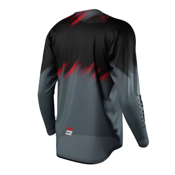 SHOT Racing Moto Devo Kontra cross mez,neon szürke-fekete-piros, L