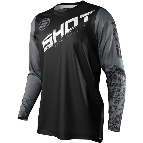 SHOT RACEGEAR SLAM GREY MEZ XL MÉRET