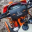 KTM hard enduro kormányszivacs, fekete 28,6mm kormányhoz