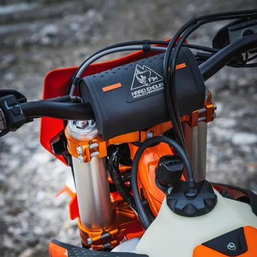KTM hard enduro kormányszivacs, fekete 28,6mm kormányhoz