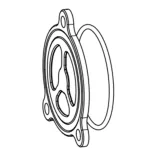 KTM oem factory racing olajpumpa takarás - 2023-2025