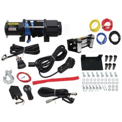   Bronco ATV csörlő 5000LBS (2268KG) szintetikus kötéllel 5.5MM X 15.2M