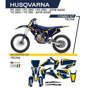 Ufo komplett matrica szett, Husqvarna TC 125/250 '19-'22; FC 250/350/450 '19-'22 2T