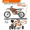 UFO komplett matrica szett, KTM sx/sxf 125/150/250/350/450 '19 - '22