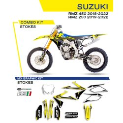   Ufo komplett matrica szett, Suzuki RMZ 250 '19-'22; RMZ 450 '18-'22