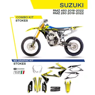   Suzuki UFO komplett matrica szett, RM - Z 250 '19 - '22; RM - Z 450 '18 - '22
