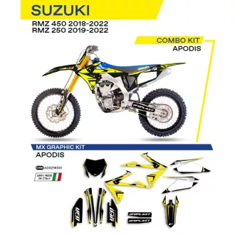   Suzuki UFO komplett matrica szett, RM - Z 250 '19 - '22; RM - Z 450 '18 - '22