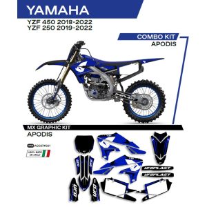 Ufo komplett matrica szett, Yamaha 250 '19-'22; YZF 450 '18-'22