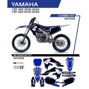 Ufo komplett matrica szett, Yamaha 250 '19-'22; YZF 450 '18-'22