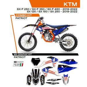 Ufo komplett matrica szett, KTM  SX/SXF 125/150/250/350/450 '19-'22