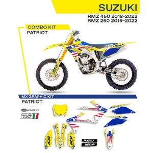 Ufo komplett matrica szett, Suzuki RMZ 250 