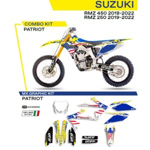 Ufo komplett matrica szett, Suzuki RMZ 250 