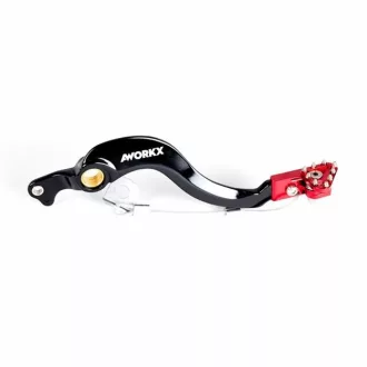 Suzuki aworkx fékpedál, ,piros/fekete
