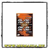 Blackbird matricaszett, Kawasaki, KTM, Suzuki,Yamaha motorokhoz