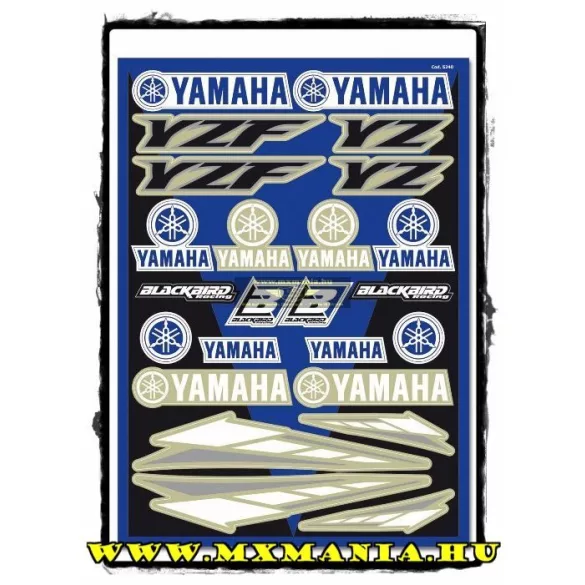 Blackbird matricaszett, Kawasaki, KTM, Suzuki,Yamaha motorokhoz