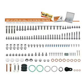   Honda pro pack 2T csavar szett 217db - os készlet - CR125 2000 - 2007