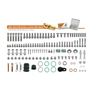 KTM csavar szett 145db-os készlet