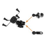 Biketec telefontartó konzol - RAM típus "XL" kormányra vagy tükörre szerelhető