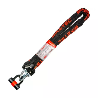   Biketec seqr lánc CP 1,5m/12mm - es láncszem lakattal, 3 kulcs
