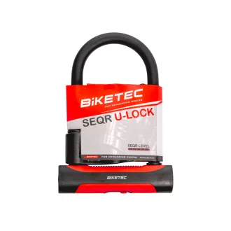   Biketec seqr u - lakat lakat 180mm x 260mm, 3 kulcs, 16MM - es bilincs kengyel