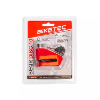   Biketec seqr féktárcsazár - 10MM - es csap/tüske, 3 kulcs