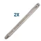 Biketec 2 db - os készlet: egyenes/lapos gumiabroncs - szerelő vasak 300 x 25 x 9 mm 30 cm