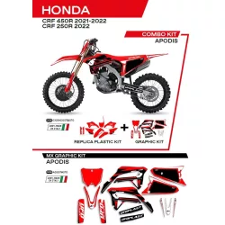   Ufo komplett idomszett+ matrica szett, Honda CRF 250R '22; CRF 450R '21-'22