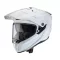 Caberg Tanami Solid dual adventure bukósisak plexivel és napellenzővel fényes fehér XL