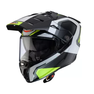   Caberg Tanami Scram dual adventure bukósisak matt fekete/szürke/fluo sárga L