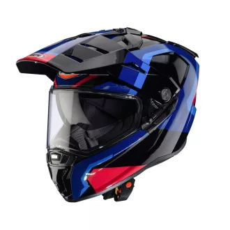   Caberg Tanami Scram dual adventure bukósisak fekete/kék/piros BMW XXL