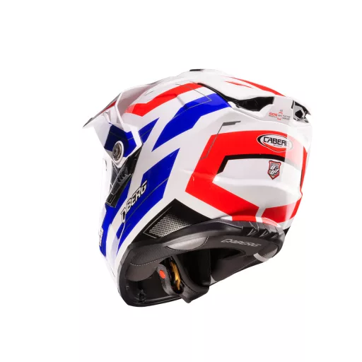 Caberg Tanami Ranger dual adventure bukósisak fehér/piros/kék L