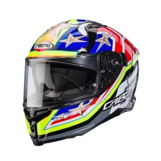   Caberg Avalon X Truck zárt bukósisak fekete/fluo sárga/fluo piros/kék L