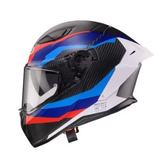   Caberg Drift Evo II Carbon Msport zárt bukósisak napszemüveggel matt fekete/kék/piros S