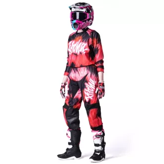 Pitcha cheetah fekete - pink ruhaszett