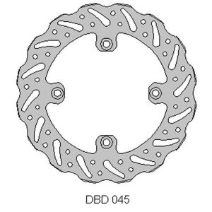 Delta Braking hátsó féktárcsa,  BETA 250 RR '05-12, 525 RR '05-12 - hullámos (260X120.3X4MM) (4X8.5MM) (NG1264)