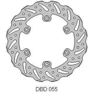 Delta Braking hátsó féktárcsa,  BETA 125/200/250/300/450 '95-21, WAVE (220X108.2X4MM) (6X6.5MM)