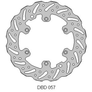 D braking első féktárcsa - BETA 2T/4T '13-21, WAVE (260X126,5X3MM) (6X6,5MM)