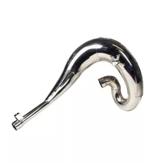   DEP PIPES PROMOCJA ARMOURED DYFUZOR/KOMORA/TUBA REZONANSOWA NIKLOWANA (FRONT EXHAUST PIPE NICKEL): HONDA CR 250 '05-NADAL (WZMOCNIONY 1,2MM)
