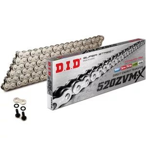 DID 520 ZVM-X extra erős lánc, nikkel