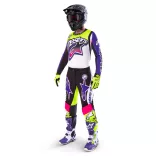 Alpinestars Supertech Dirt Studios LE violet-pink-fluoyellow ruhaszett
