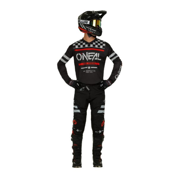 Oneal element squadron black-grey ruhaszett 34+L