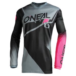 O'NEAL ELEMENT RACEWEAR V.22 NŐI MEZ BLACK/GRAY/PINK