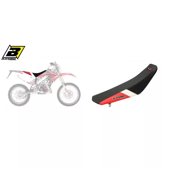 BLACKBIRD KIÁRUSÍTÁS ÜLÉSHUZAT / ÜLÉSBURKOLAT HONDA CRF 250R '10-'13, CRF 450R '09-'12 DREAM 4 FEKETE/PIROS/FEHÉR SZÍN