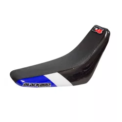   BLACKBIRD KIÁRUSÍTÁS ÜLÉSHUZAT / ÜLÉSBORÍTÁS YAMAHA PW 50 '90-'23 DREAM 4 YAMAHA FEKETE FEHÉR KÉK SZÍN